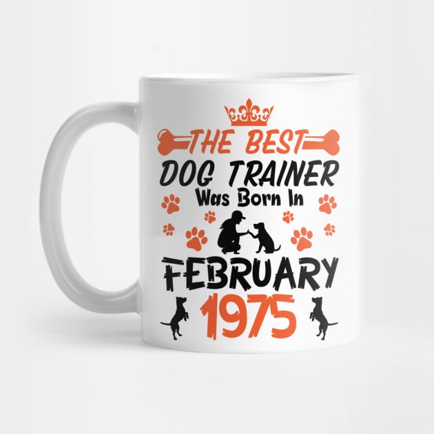 Happy Birthday Dog Mother Father 46 Years Old The Best Dog Trainer Was Born In February 1975 by Cowan79